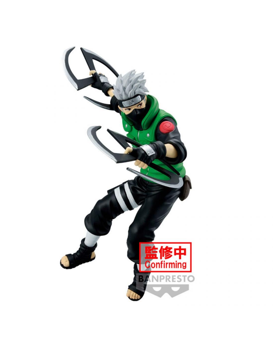 Figura Kakashi Hatake Naruto P99 Naruto Shippuden Banpresto