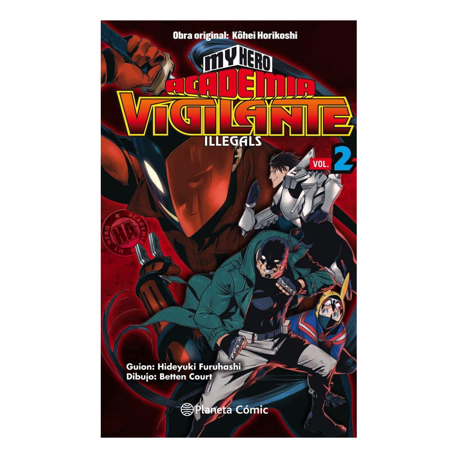 Manga My Hero Academia Vigilante Illegals Planeta 02