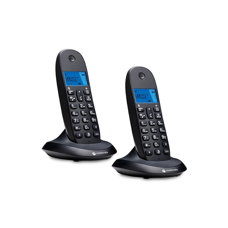 Telefono Inalambrico Motorola C1002CB+ Duo Negro