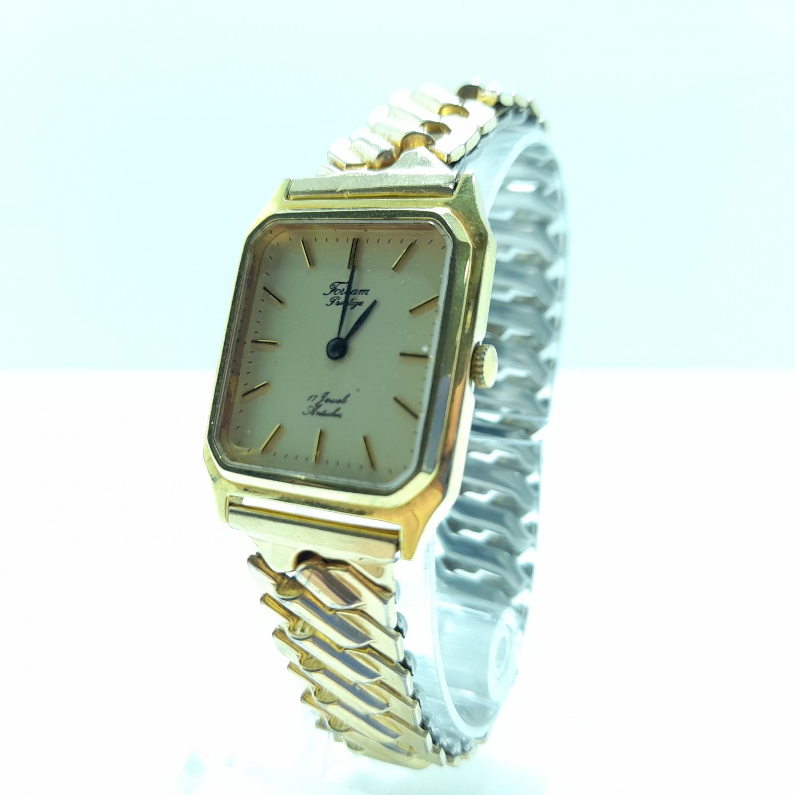 Reloj Unisex Forsam Prestige Dorado Cuerda