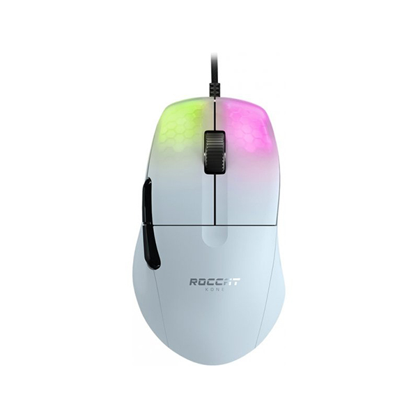 Reacondicionado: Raton Optico Ergonomico Gaming Roccat Kone Pro Blanco PC