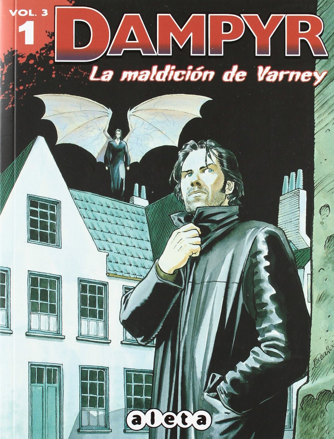 Comic Dampyr La Maldicion de Varney Volumen 3 Aleta 01