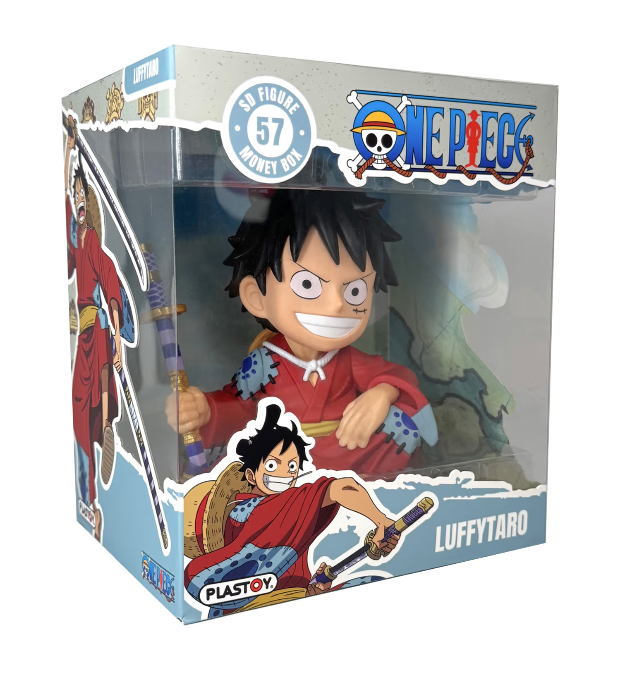 Figura Hucha One Piece Luffytaro Plastoy
