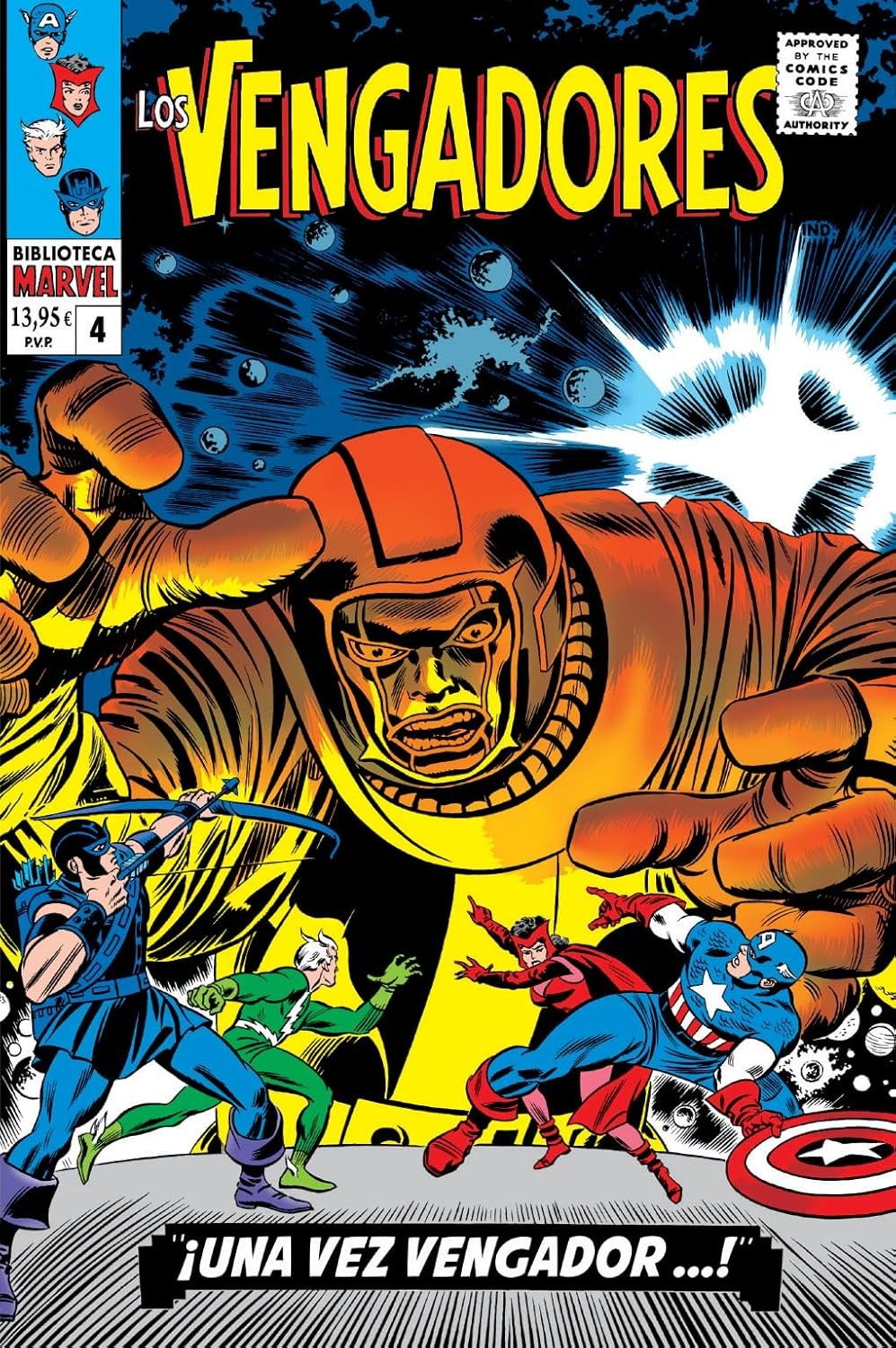 Comic Biblioteca Marvel Los Vengadores Panini 04