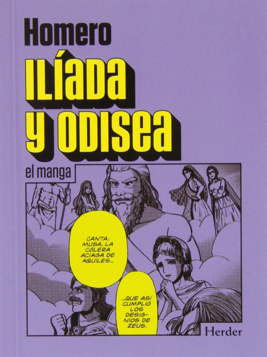 Comic Iliada y Odisea Herder