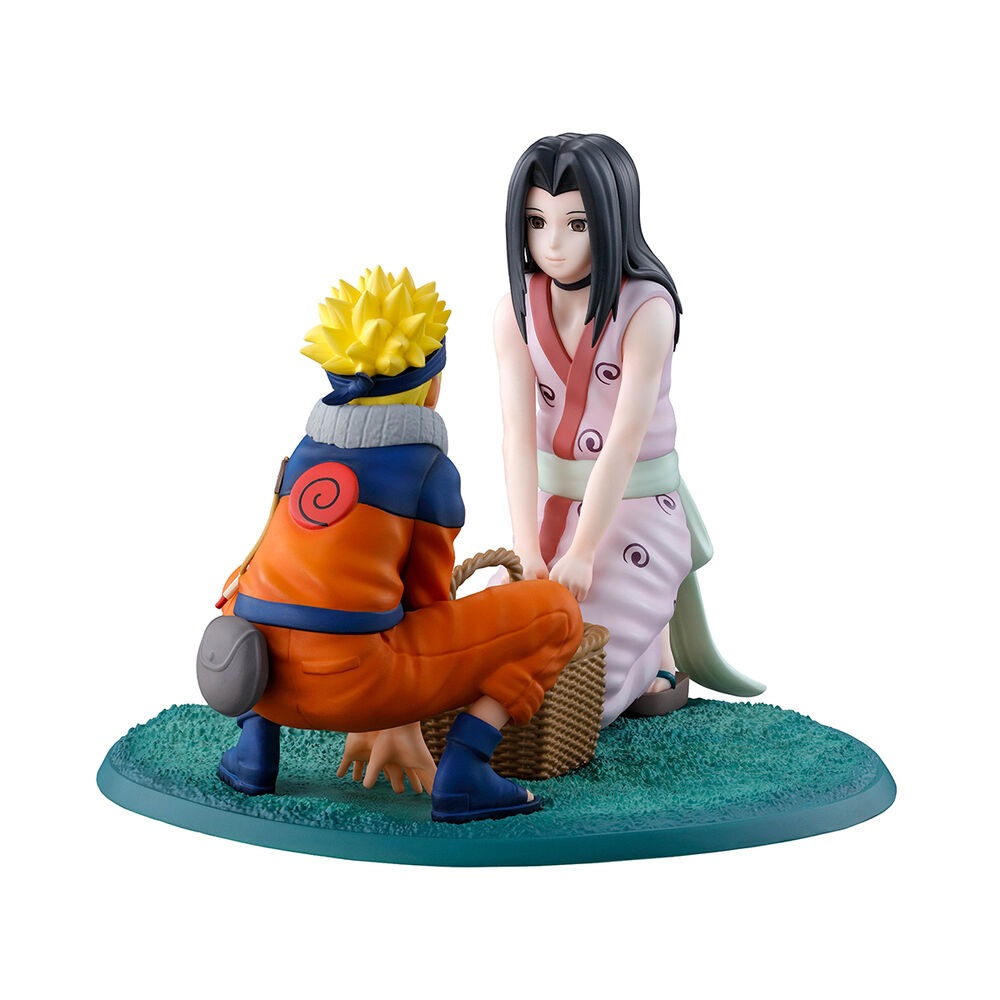 Figura Ichibansho Naruto The Land of Waves Naruto Uzumaki y Haku Banpresto