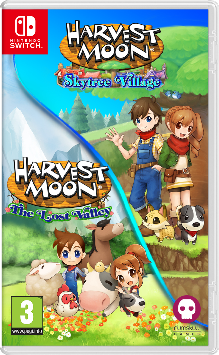 Harvest Moon The Lost Valley and Skytree Village Standard Edition Switch (SP)