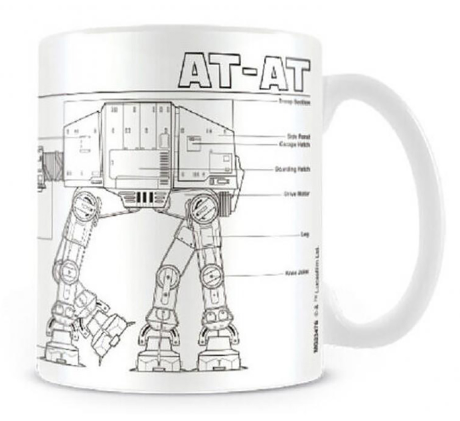 Taza de Ceramica Star Wars AT-AT