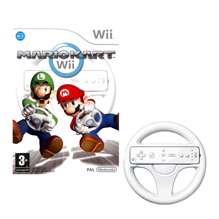 Mario Kart + Volante Wii (SP)