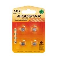 Pila de Boton AG7 LR927 de 1,5V 4 Unidades Aigostar