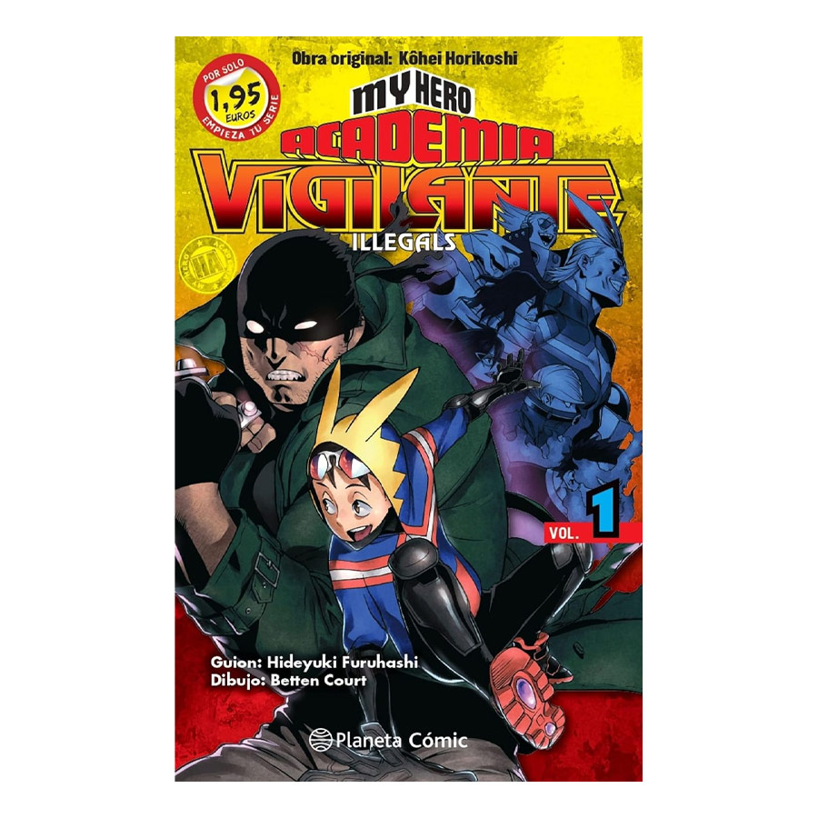 Manga My Hero Academia Vigilante Illegals Planeta PROMO 01