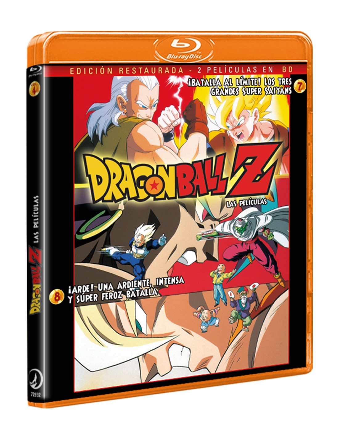 Dragon Ball Z Las Peliculas Volumen 4 Peliculas 7 y 8 BluRay (SP)