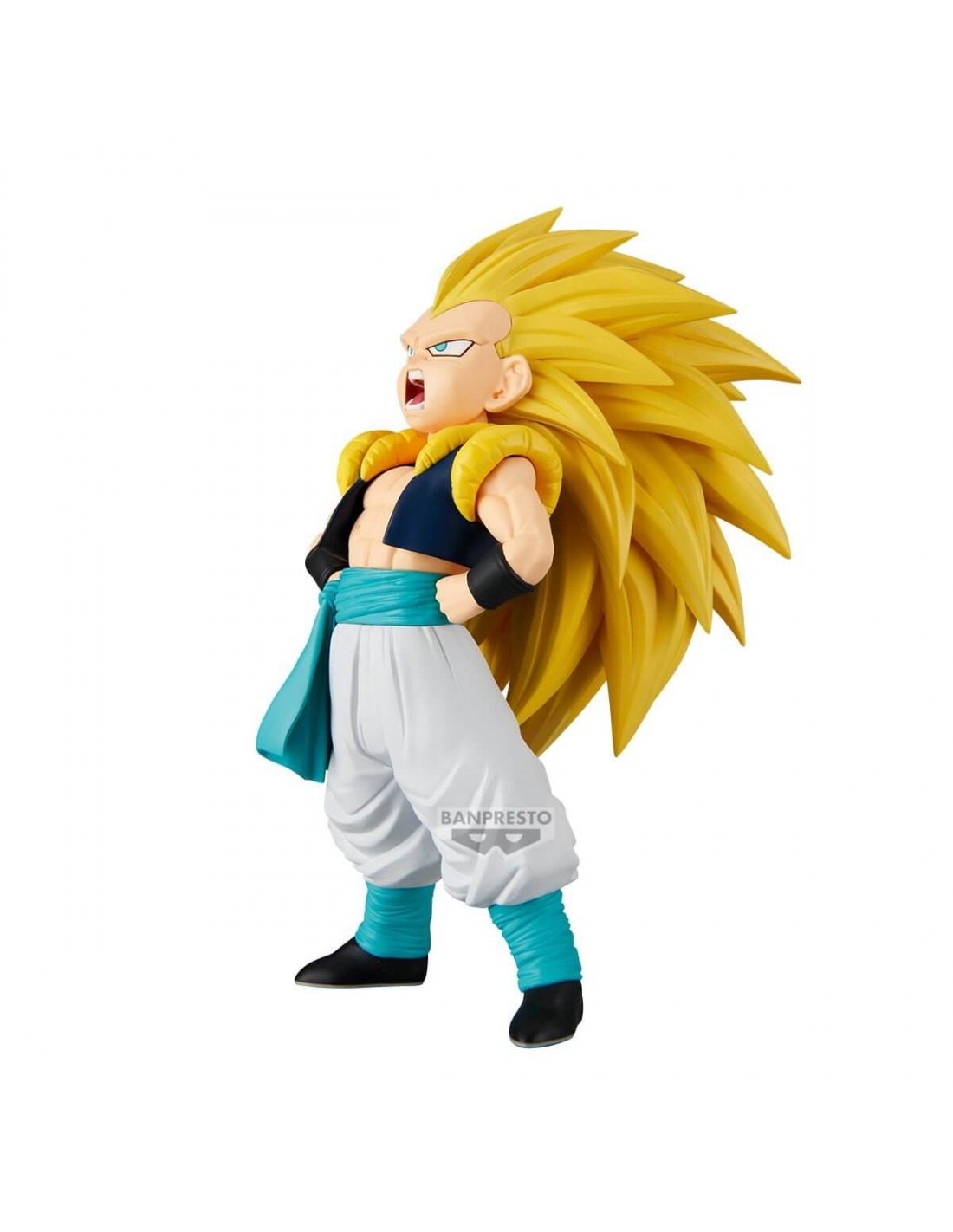 Figura Dragon Ball Z Suyer Saiyan 3 Gotenks Solid Edge Work Banpresto