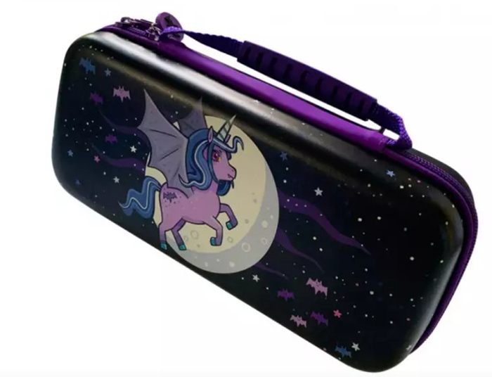 Funda Unicornio Luz de Luna Purpura Nintendo Switch