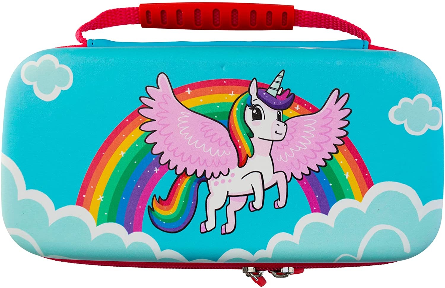 Funda Sobre el Arcoiris Unicornio 7 en 1 Switch OLED / Switch