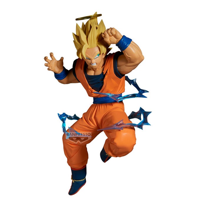 Figura Dragon Ball Z Son Goku Super Saiyan 2 vs Majin Vegeta Banpresto