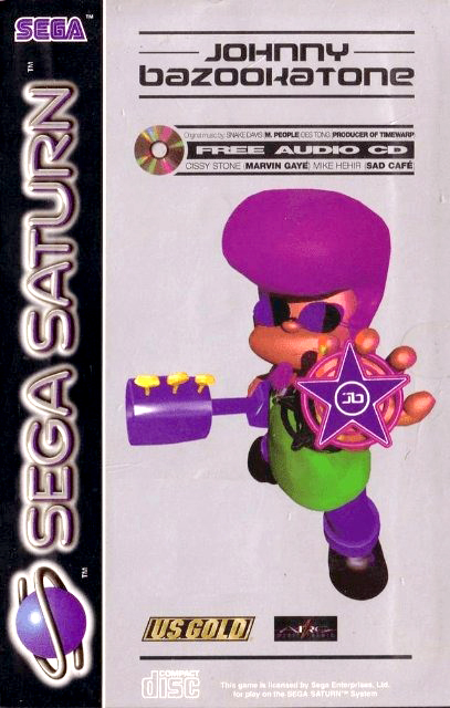 Johnny Bazookatone Sega Saturn (SP)