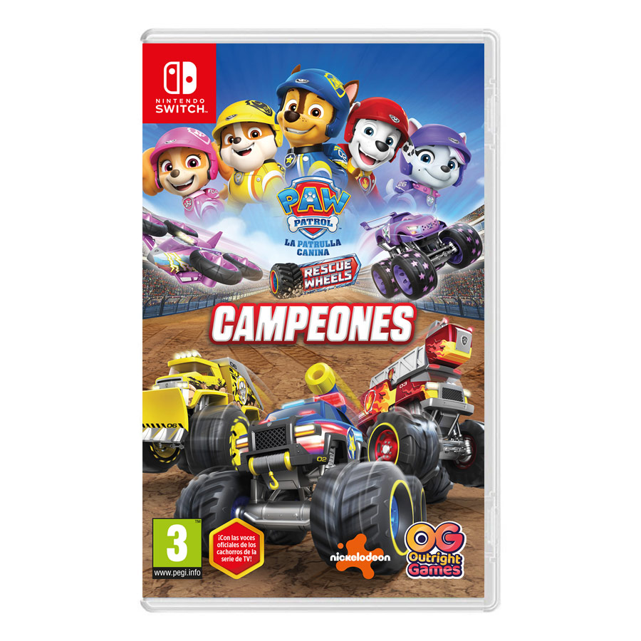 Paw Patrol Rescue Wheels Campeones Switch (SP)