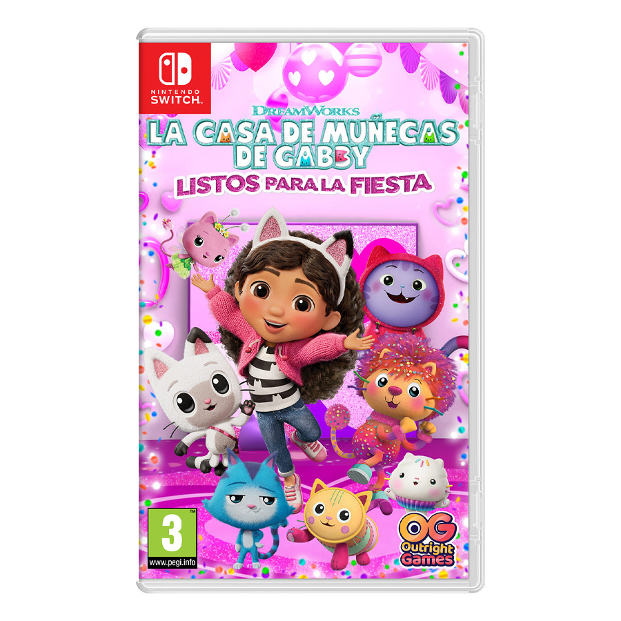 DreamWorks La casa de muñecas de Gabby Listos para la fiesta Switch (SP)