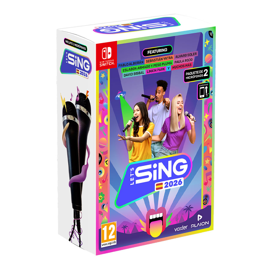 Lets Sing 2026 + 2 micros Switch (SP)