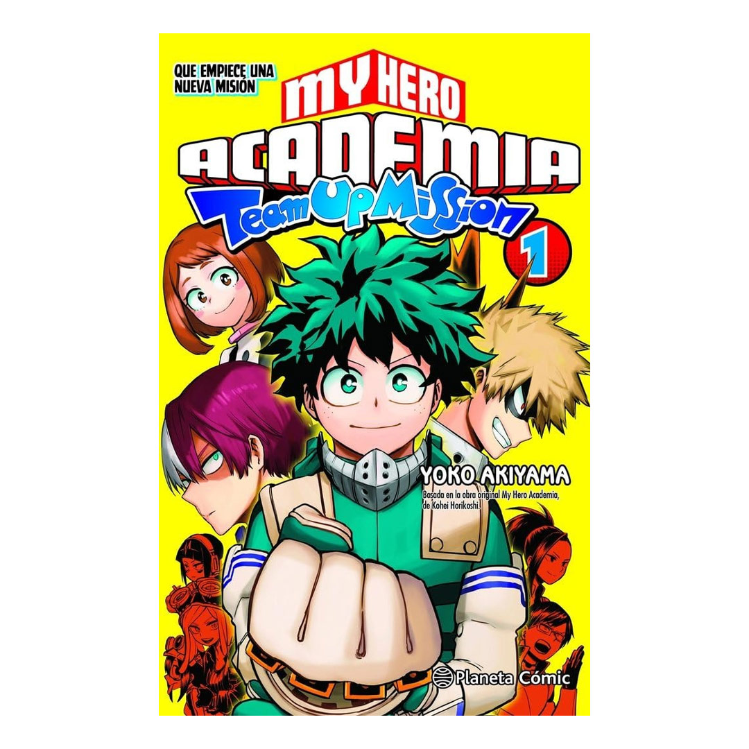 Manga My Hero Academia Team Up Mission Planeta 01
