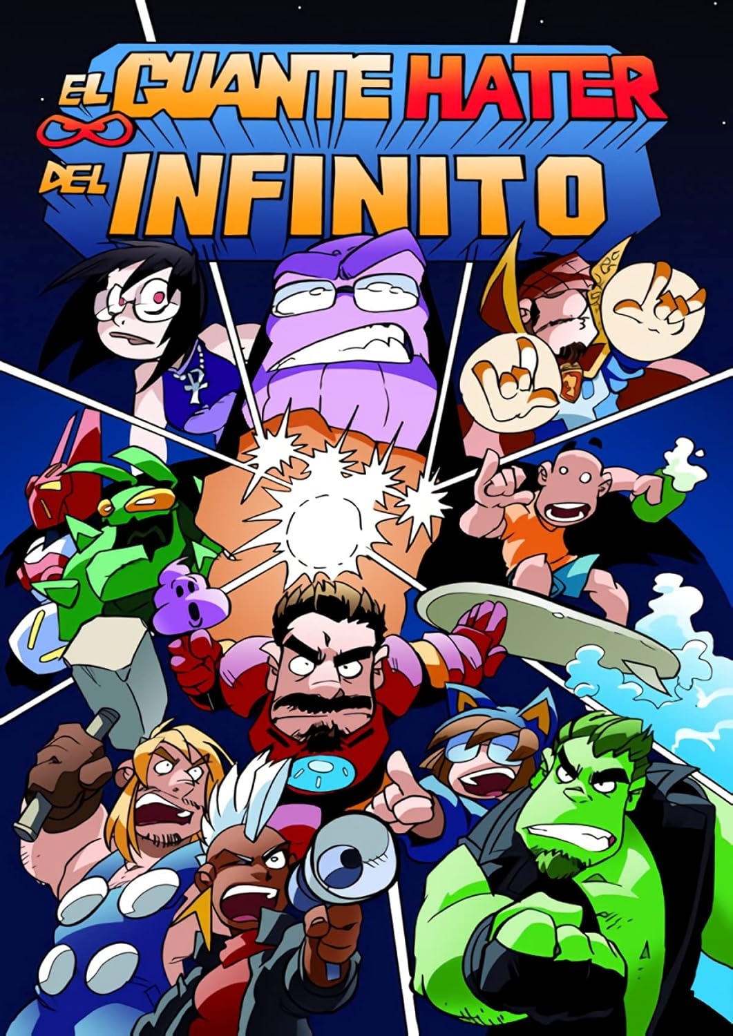 Comic El Guante Hater del Infinito Evolution Comics