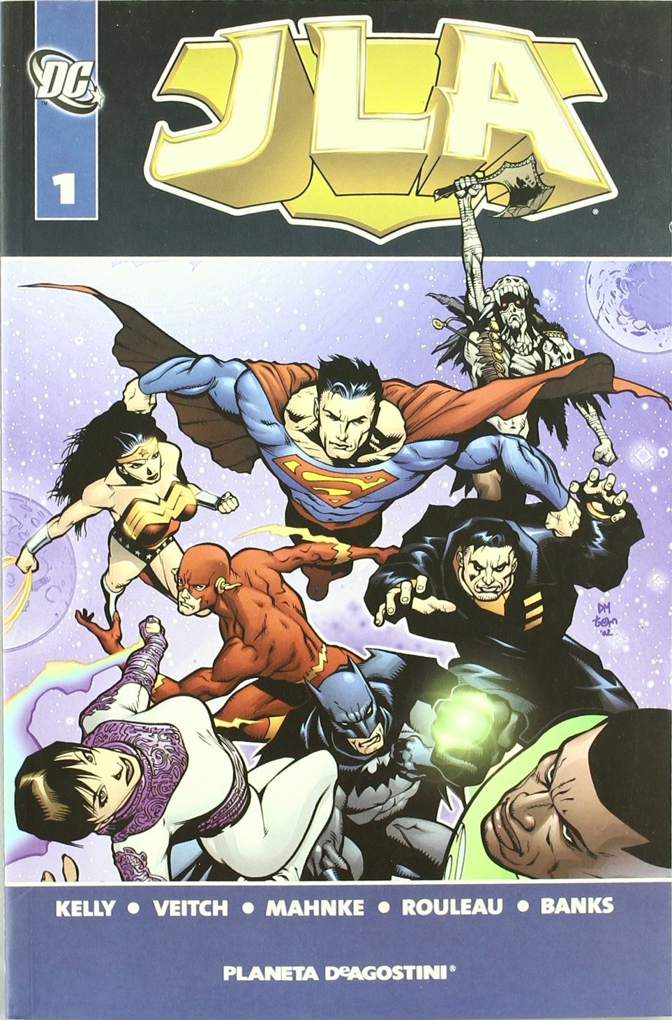 Comic JLA DC Planeta 01