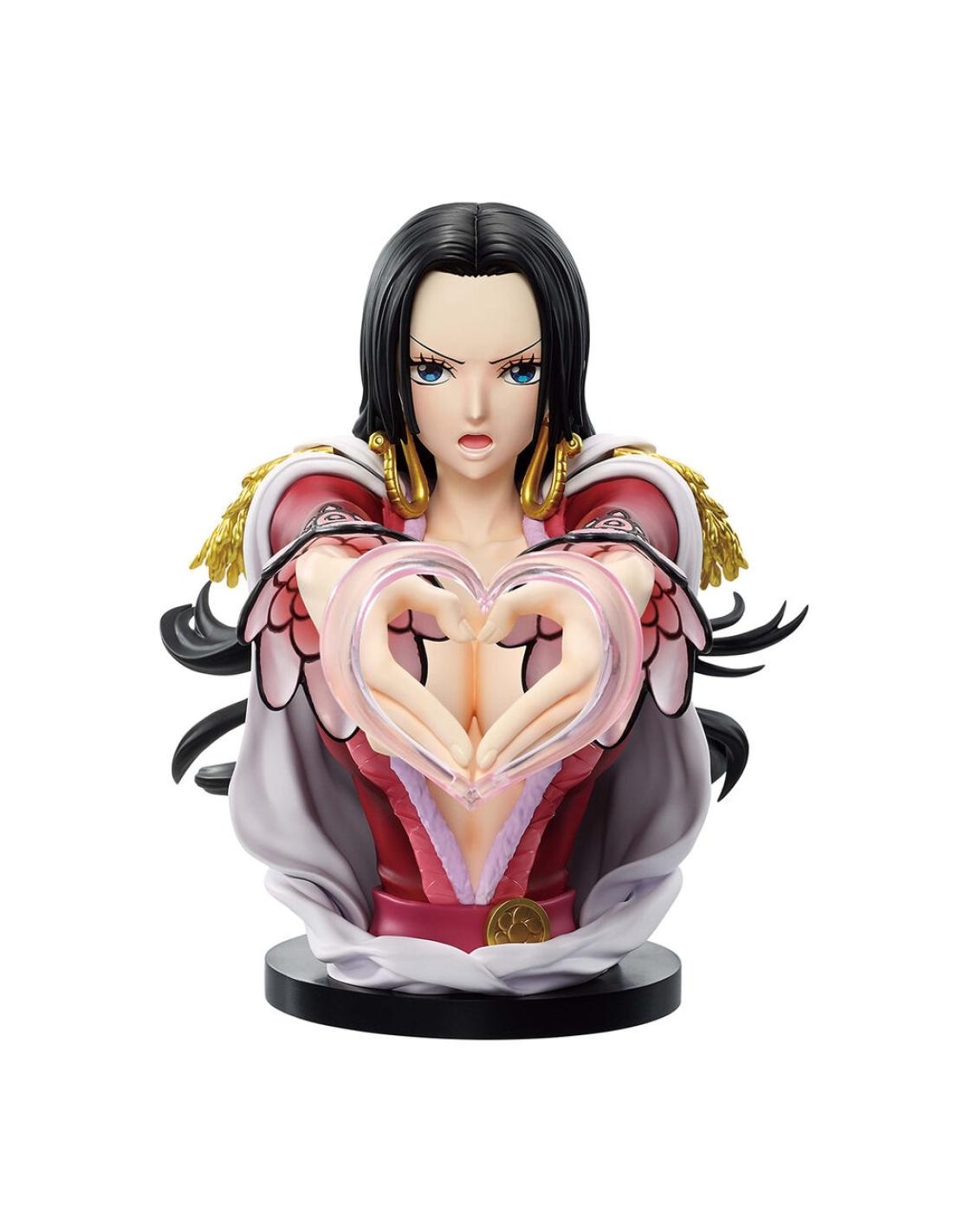 Figura Ichibansho One Piece Boa Hancock Busto Memory of Heroines Devils Night Banpresto