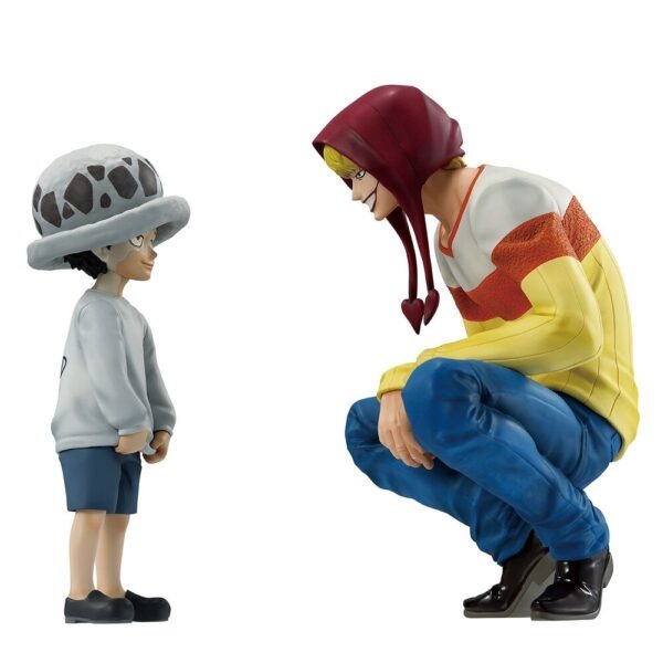 Figura One Piece Trafalgar Law & Corazon The Unbreakable Law Banpresto