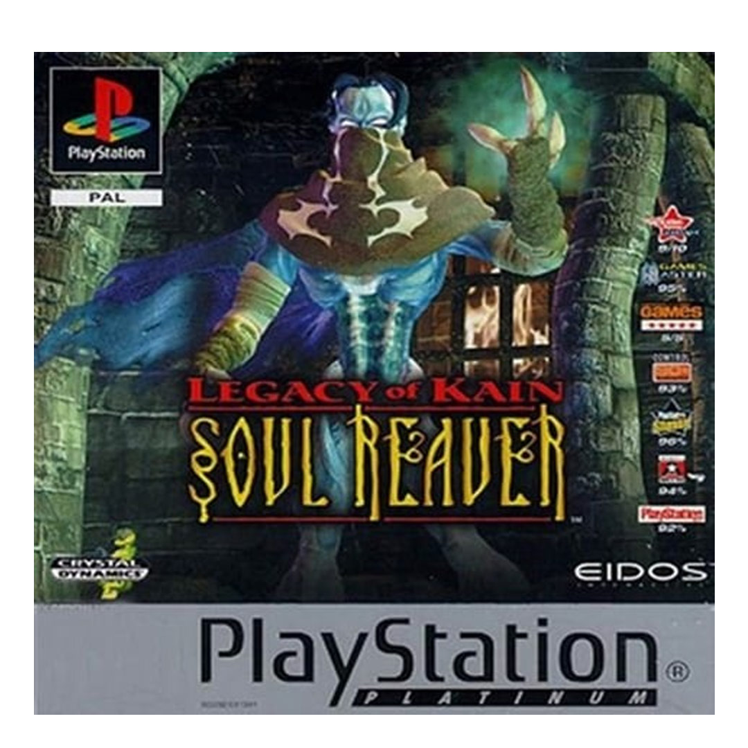 Soul Reaver Legacy of Kain Platinum PSX (UK)
