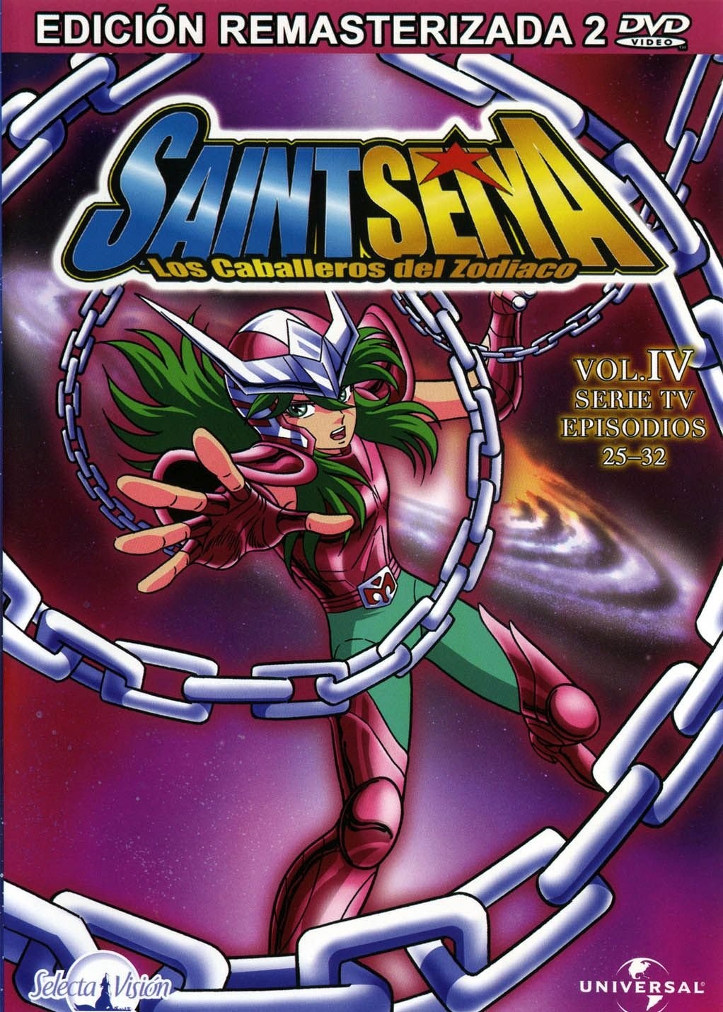 Saint Seiya Los Caballeros Del Zodiaco Volumen 4 DVD (SP)