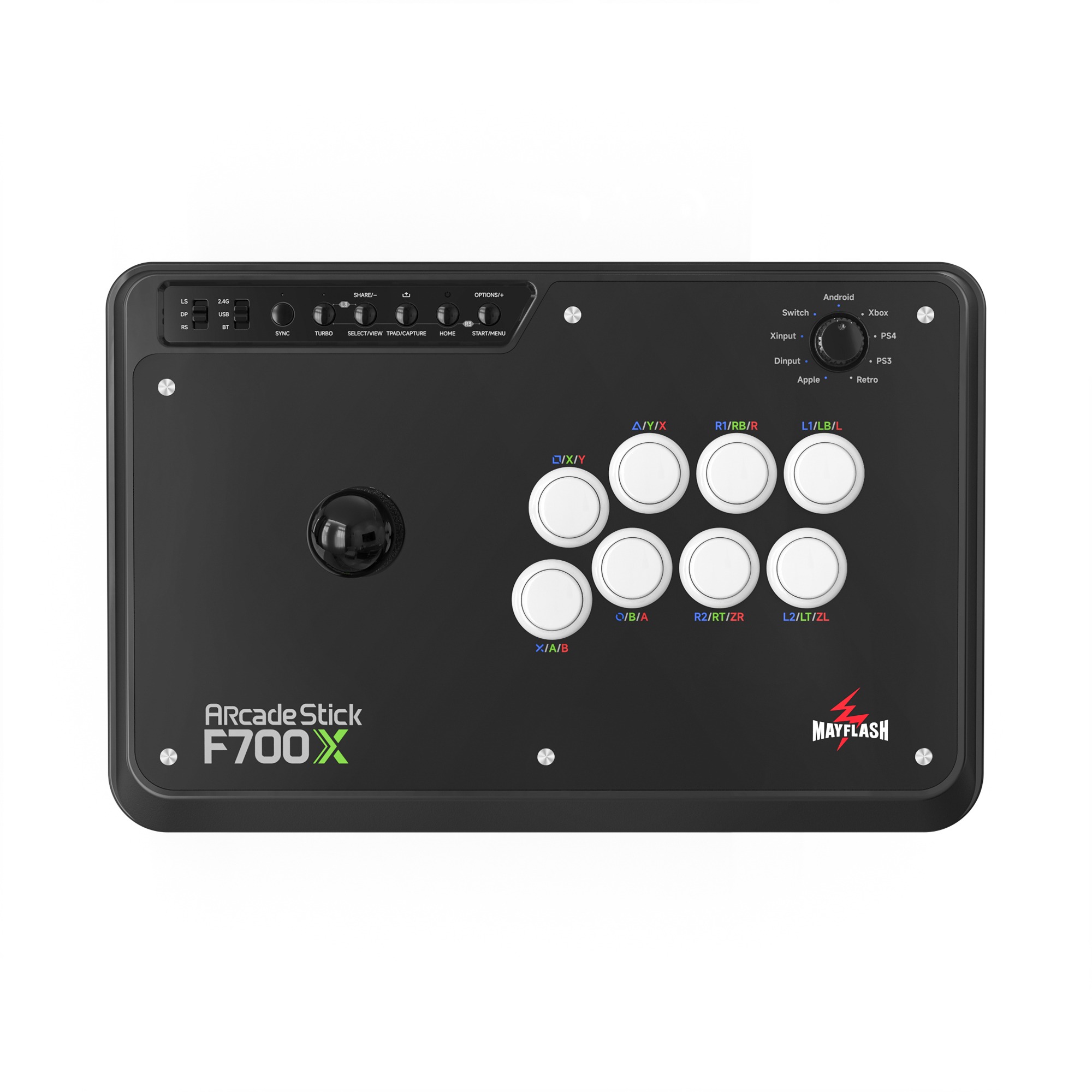 Arcade Stick Wireless F700X Mayflash Xbox Series/ One/PS4/Switch2/PC/Android