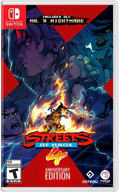 Streets of Rage 4 Anniversary Edition Switch (USA)