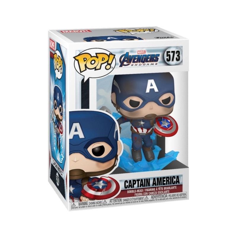 Figura Funko Pop Marvel Avengers Endgame Capitan America 573