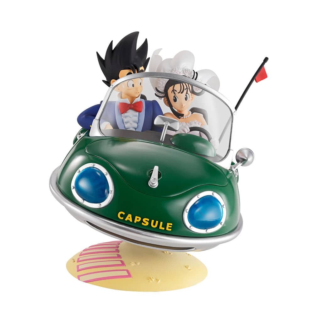 Figura Ichibansho Dragon Ball Son Goku y Chichi Snap Collection 2 Banpresto