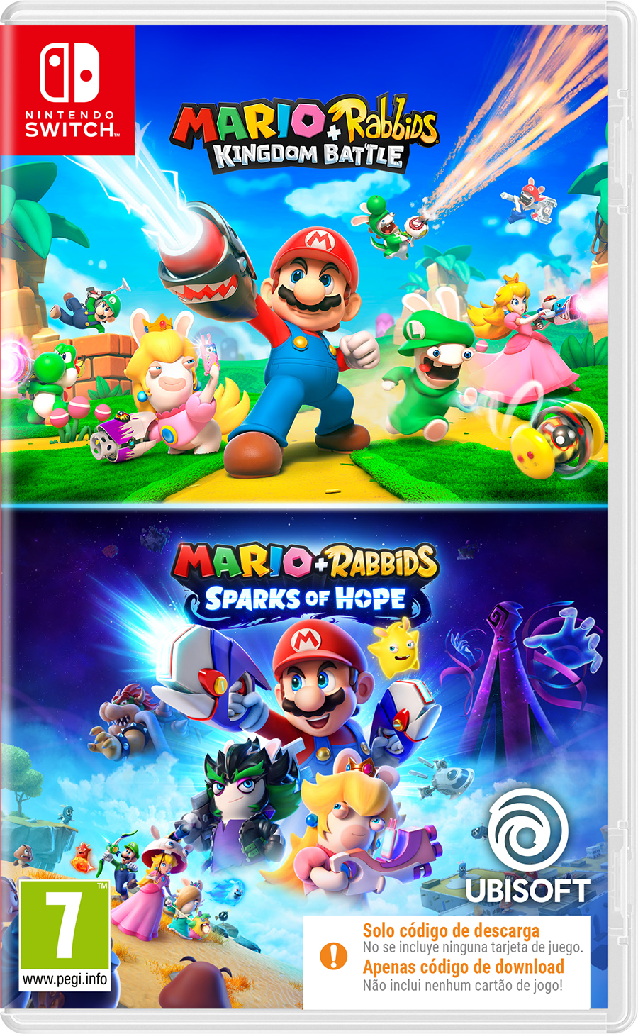 Mario & Rabbids Double Pack CODE Switch (SP)