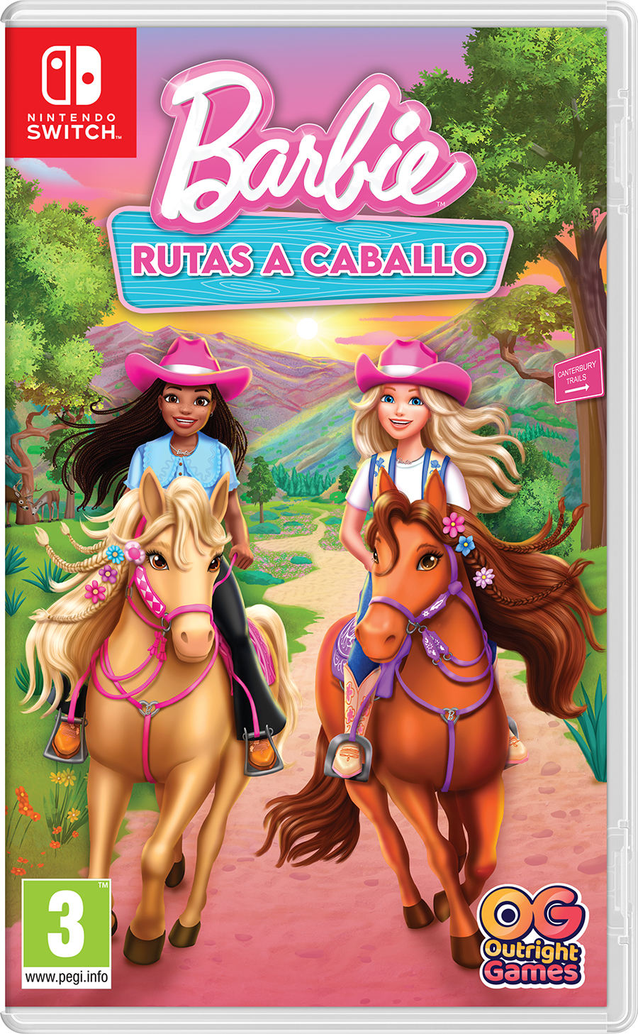Barbie Rutas a caballo Switch (SP)