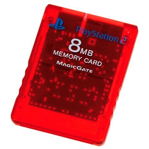 Memory Card 8 MB Sony Roja PS2