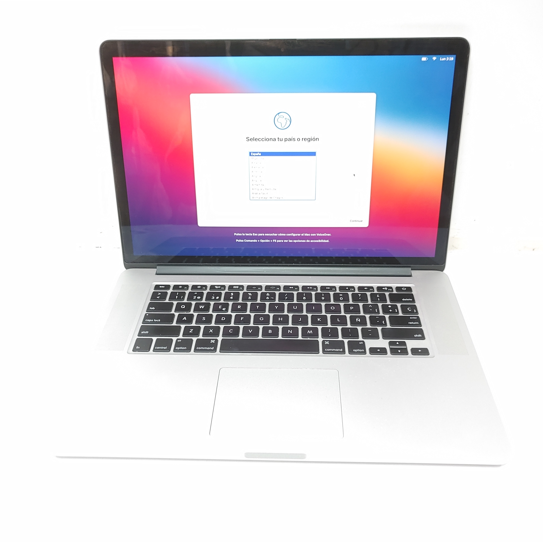 Apple MacBook Pro 11,2 i7 16 RAM 512 SSD 15,4"