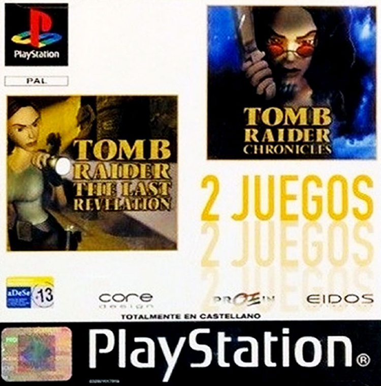 Tomb Raider Pack: The Last Revelation y Chronicles PSX (SP)