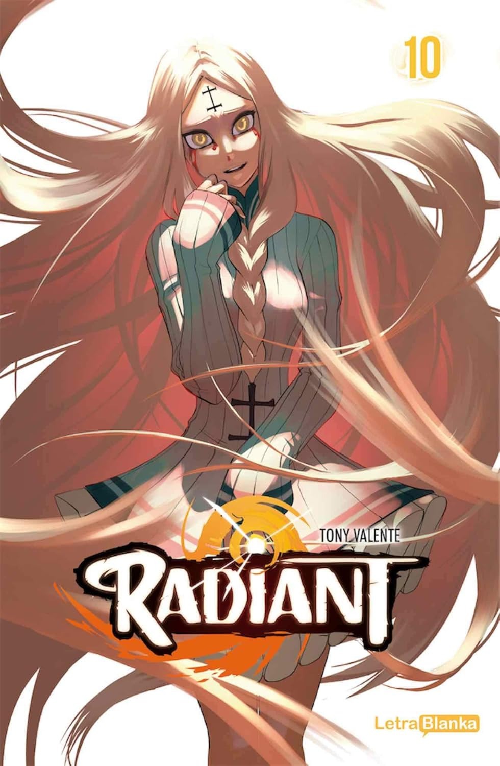 Manga Radiant Letra Blanka 10
