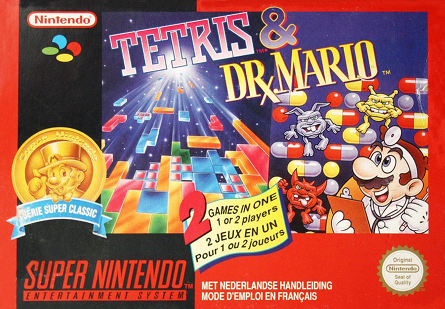 Tetris & Dr. Mario Nintendo Classics SNES (FR)