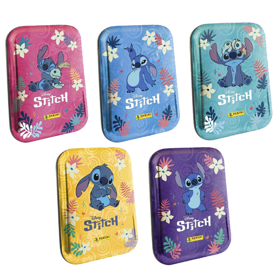 Lata de Bolsillo con 10 Sobres Stitch Super Scrap Book 2025 Panini