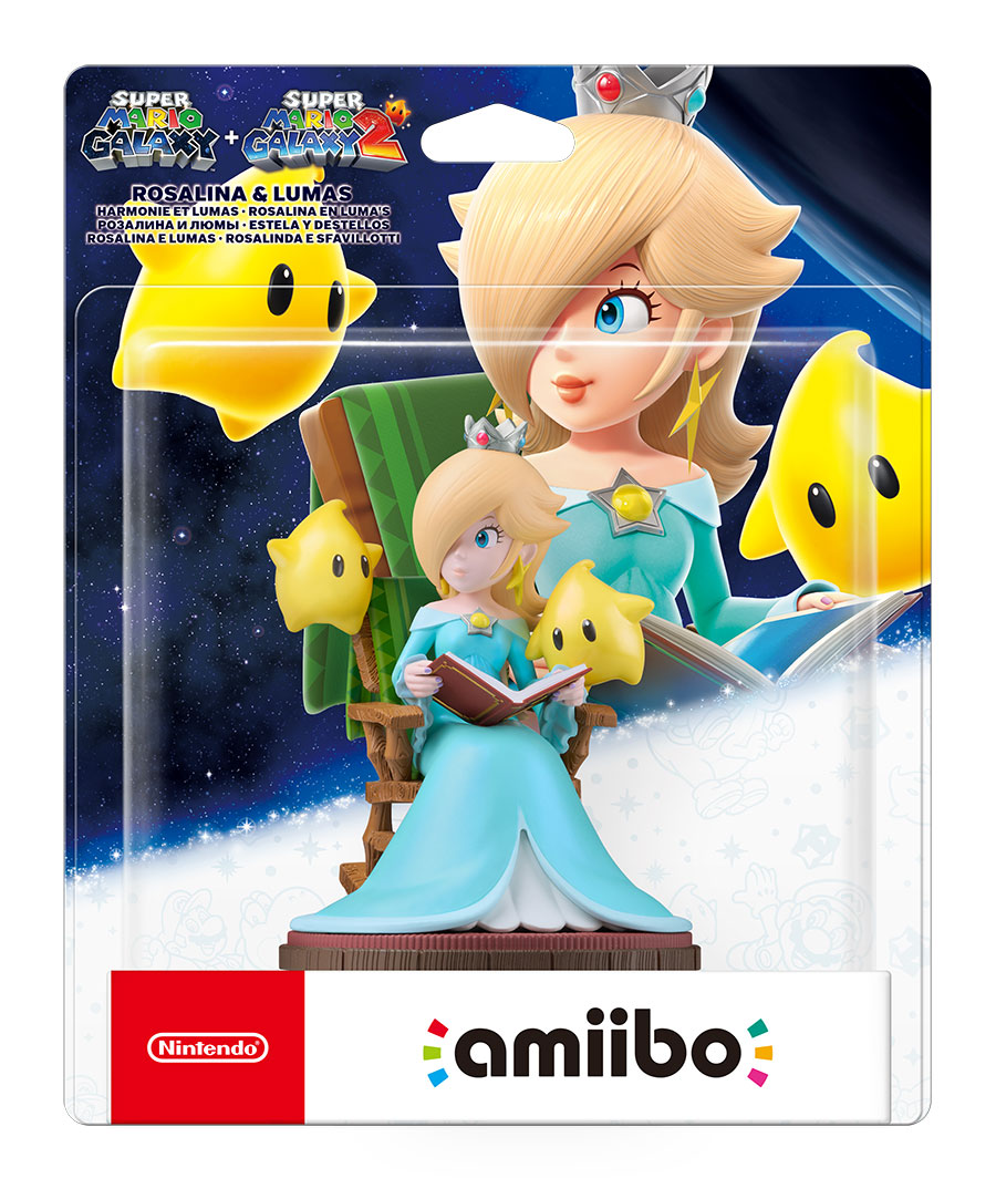 Figura Amiibo Estela & Destellos Coleccion Super Mario Galaxy