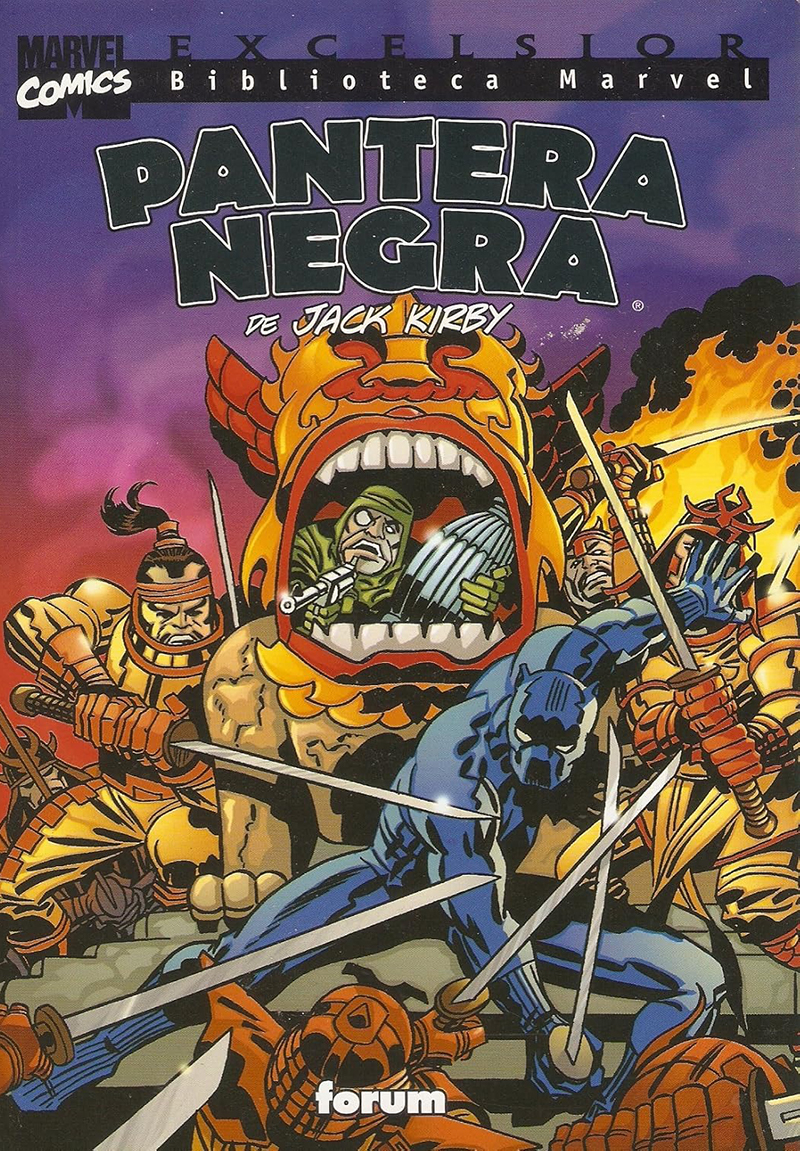 Comic Biblioteca Marvel Pantera Negra Jack kirby Forum