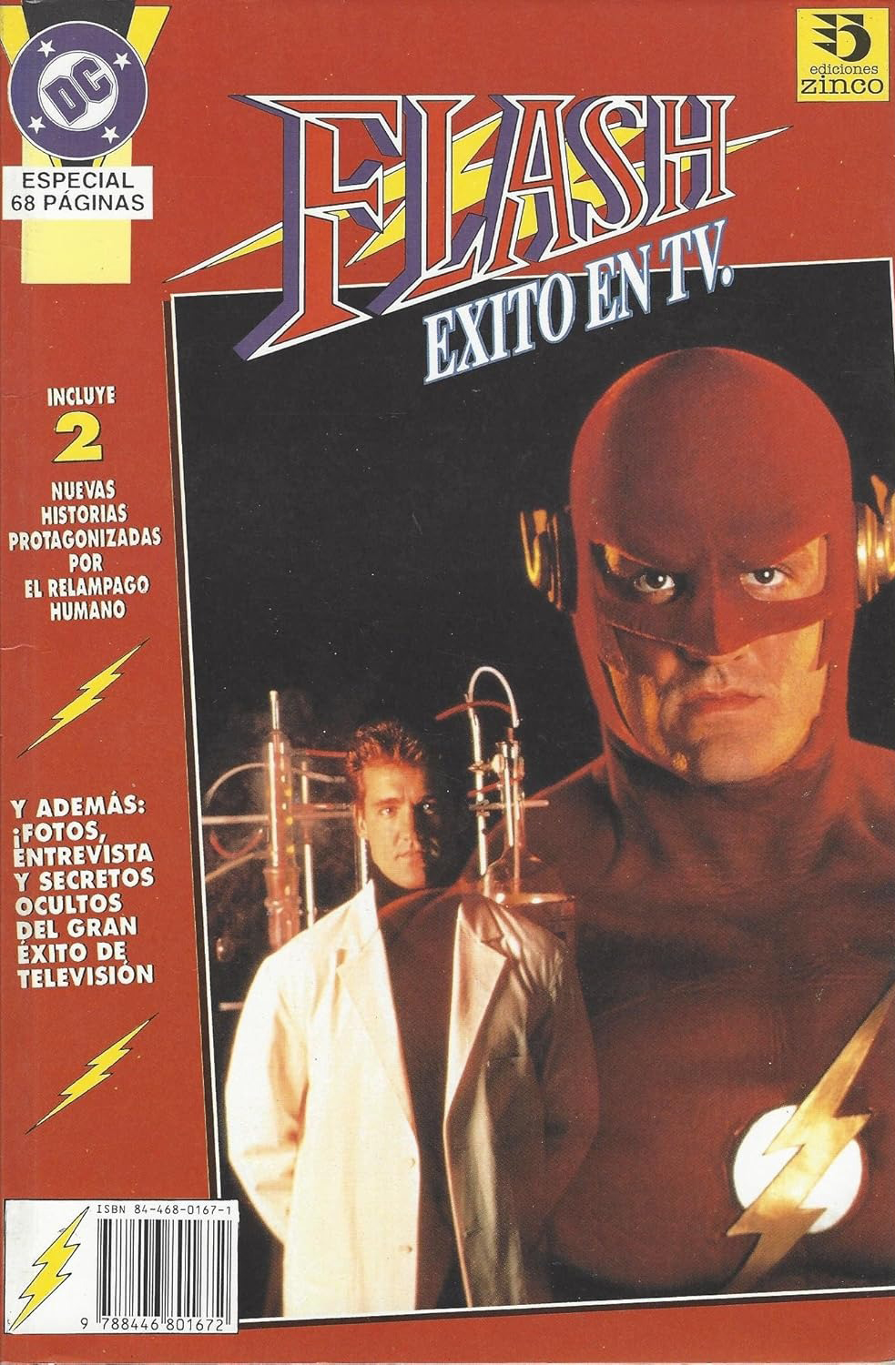 Comic Flash Exito en TV DC Zinco