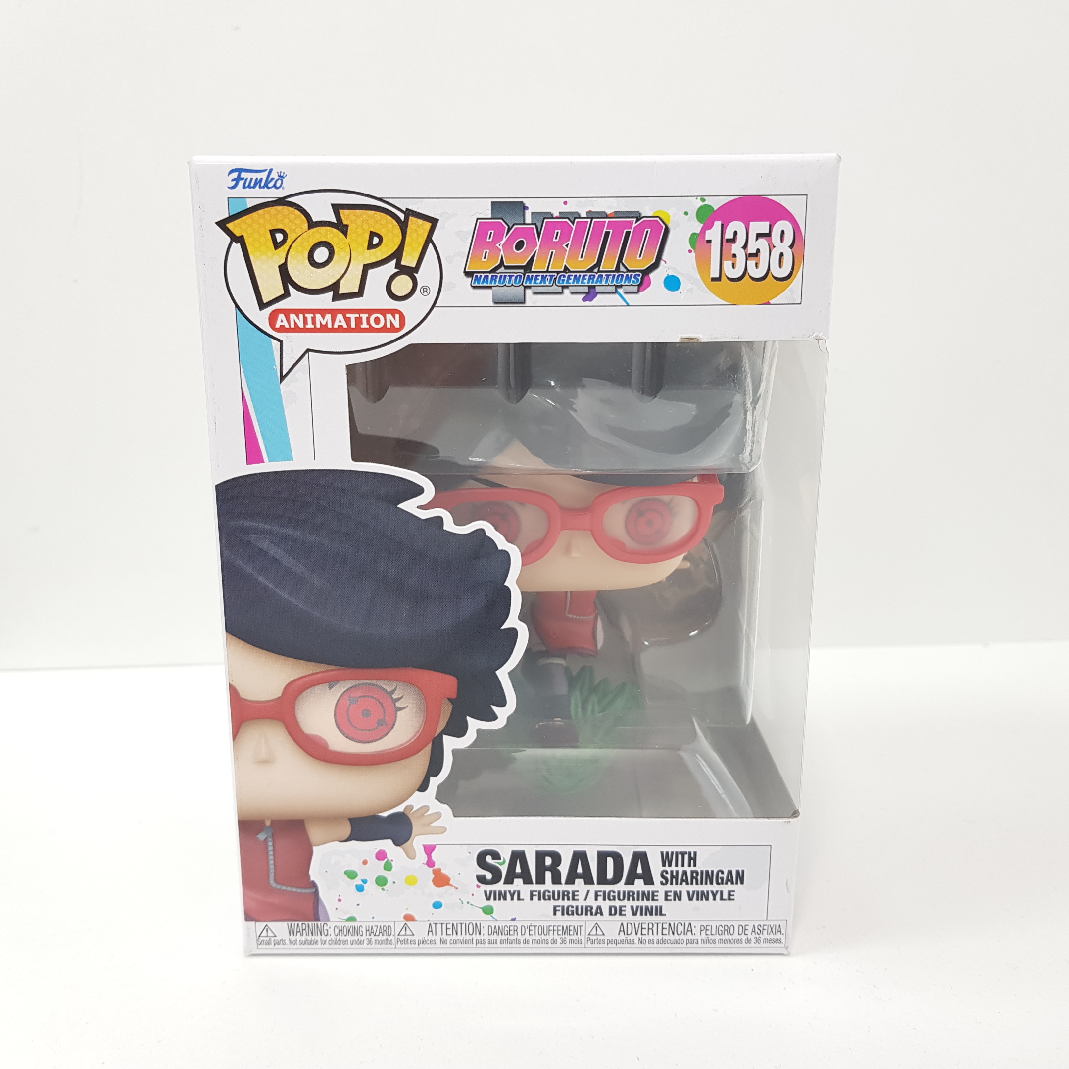 Figura Funko Pop Boruto Sarada With Sharingan 1358