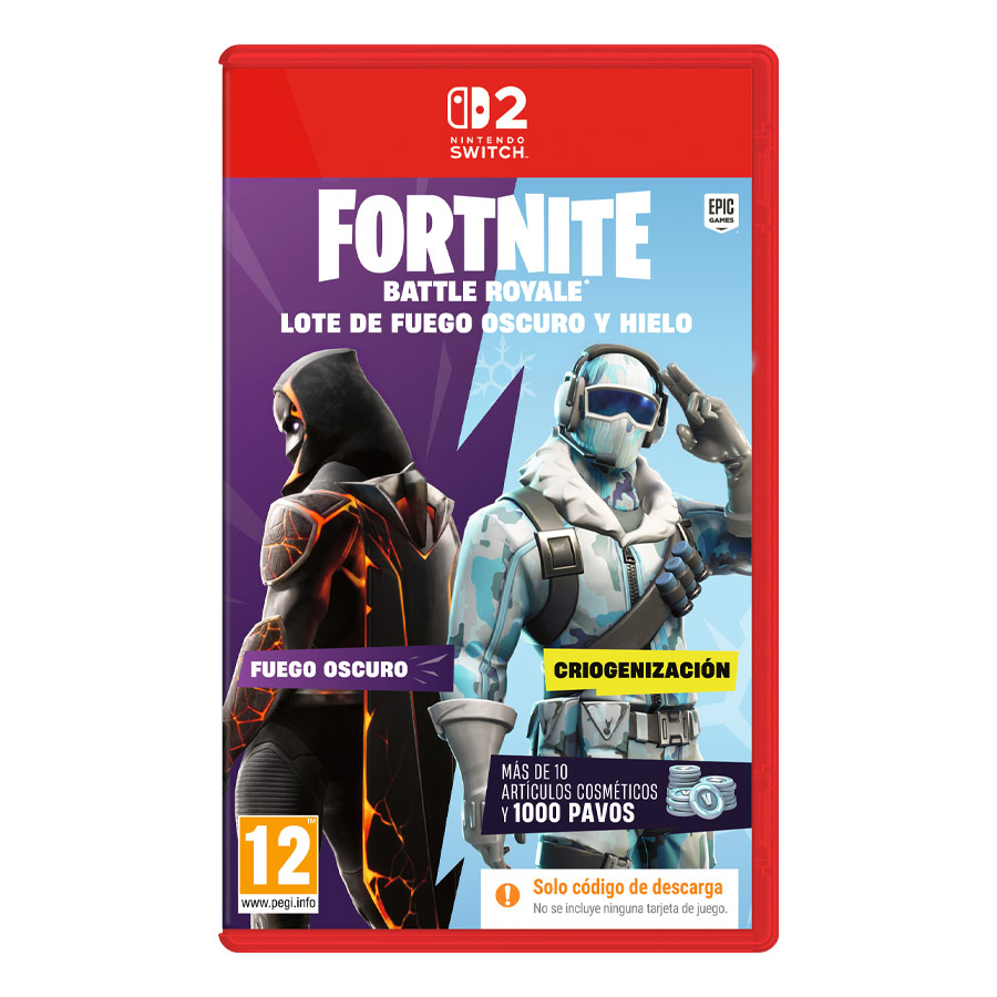 Fortnite Lote de Fuego Oscuro y Hielo CODE Switch 2 (SP)