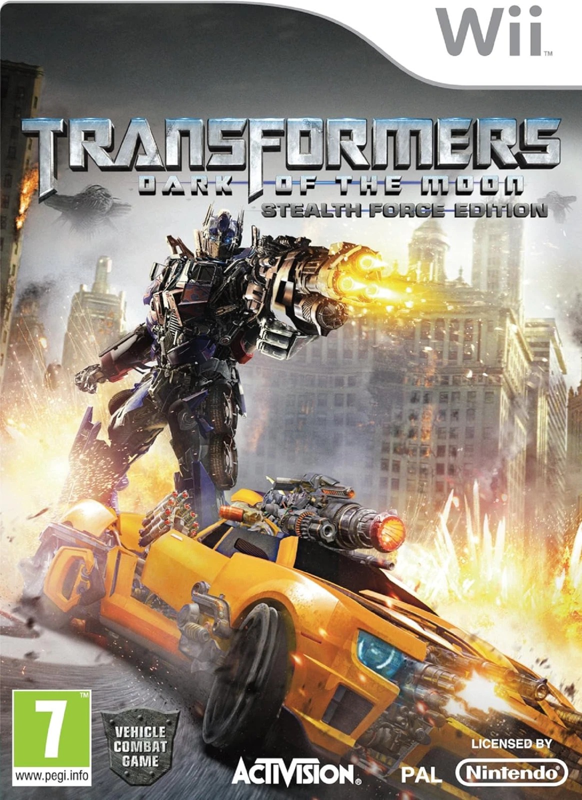 Transformers 3: El Lado Oscuro de la Luna: Stealth Force Edition (Sin Coche) Wii (UK)