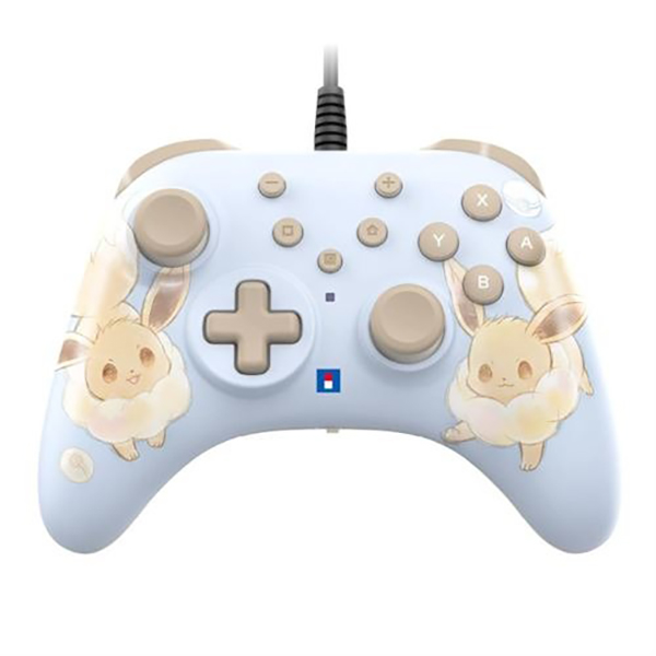 Mando con Cable Horipad Turbo Pokemon Eevee Switch/Switch 2